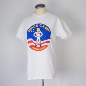 Authentic SPACE CAMP Tee with Astronaut! Small to Medium